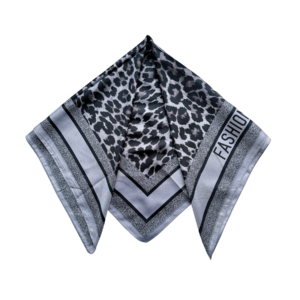 70 CM - SATIN ANIMAL PRINT GRIS