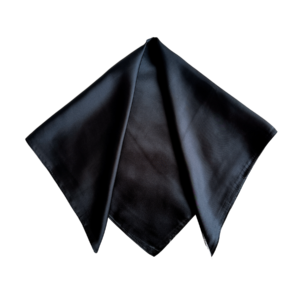 70 CM - SATIN UNICOLOR NEGRO