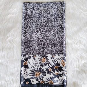 90 CM - SATIN JARDÍN NEGRO