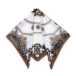 70 CM - SATIN ANIMAL CADENA HUESO