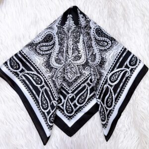 70 CM - SATIN MANDALA NEGRA