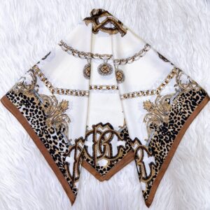 70 CM - SATIN ANIMAL CADENA HUESO