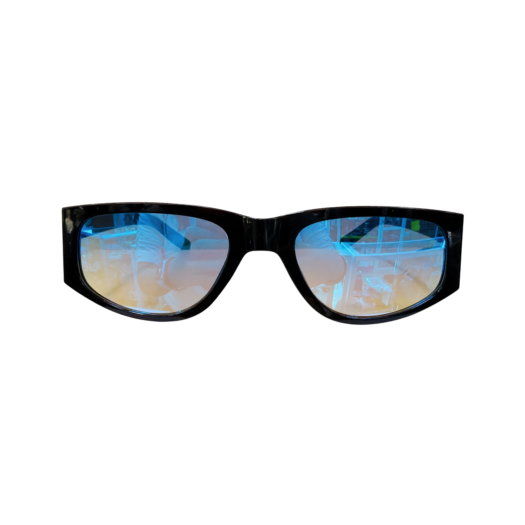 DEUX - NEGRO CON AZUL ESPEJO
