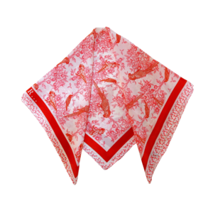 70 CM - SATIN JARDÍN ROSA ROJA