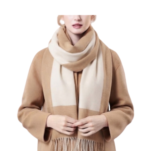 BUFANDA MUSE HUESO / MIEL