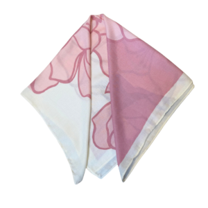 70 CM - FLOR ROSA BLANCO